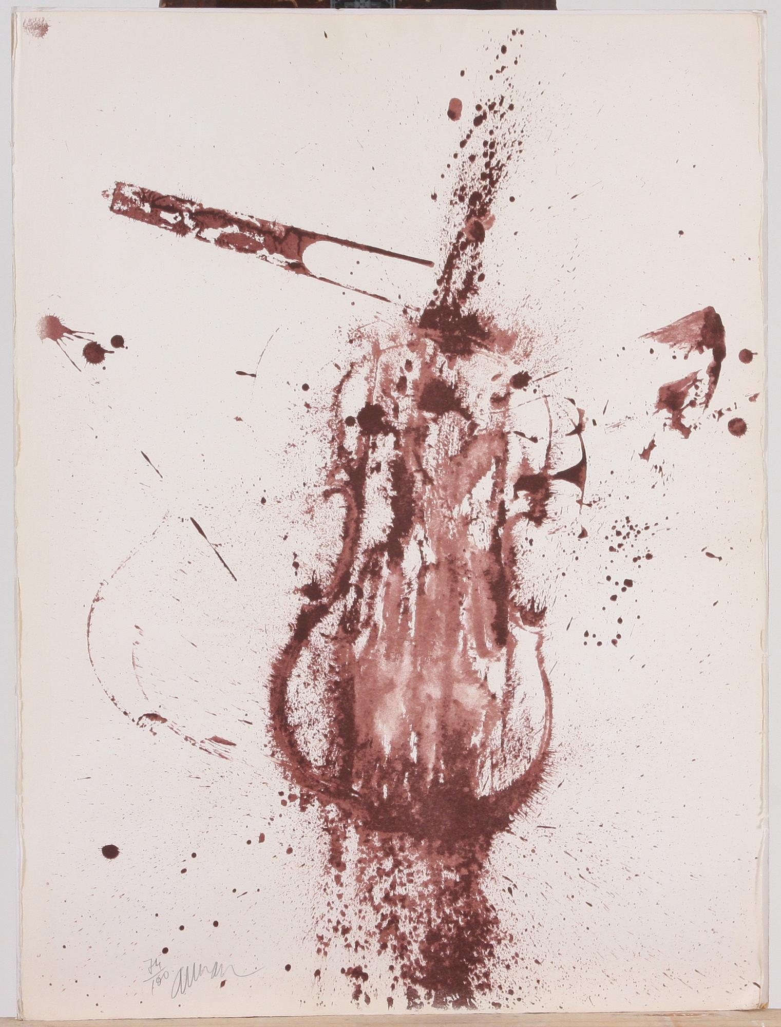 FERNANDEZ ARMAN, färglitografi, sign o numr 74/190.