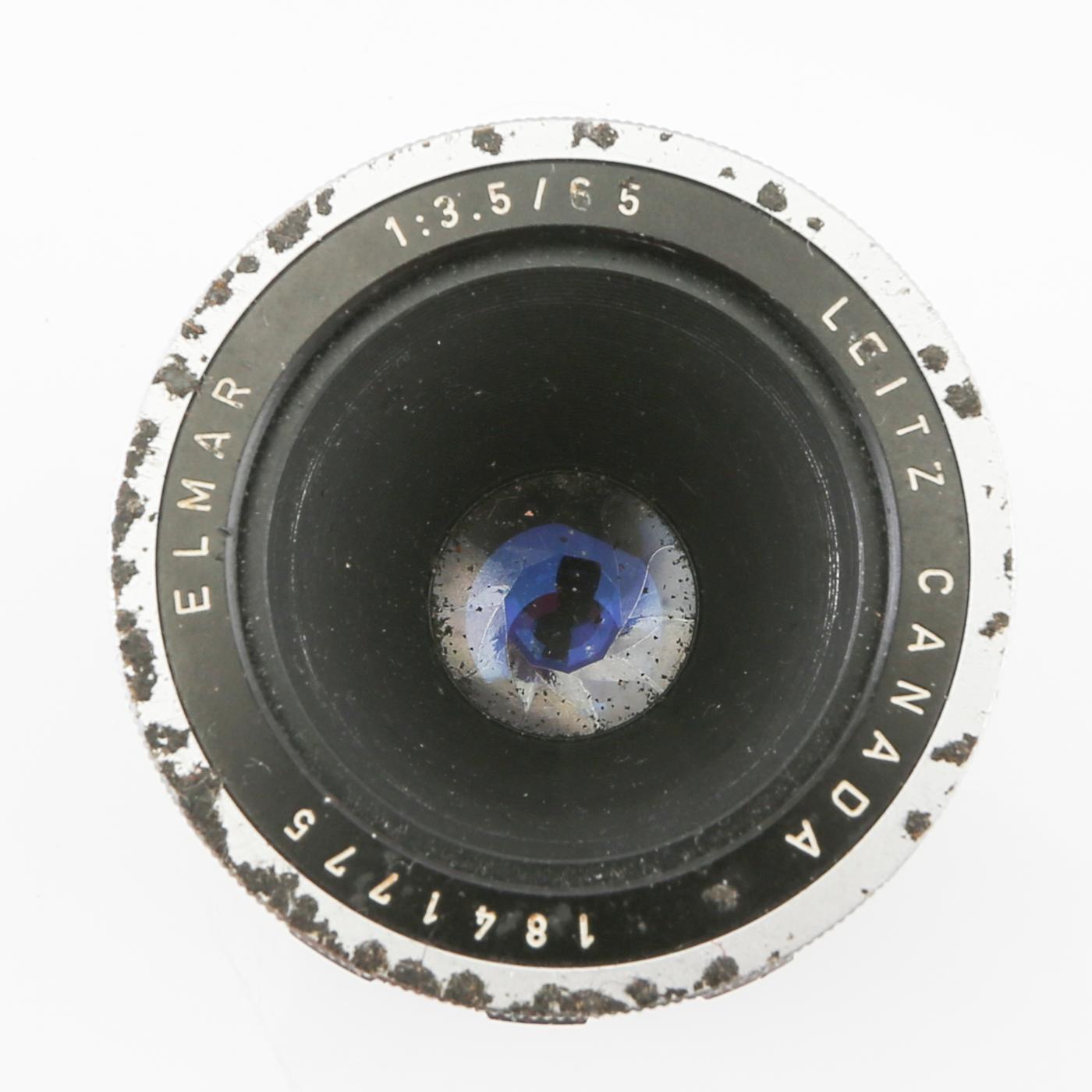 Leica camera with 4 lenses.