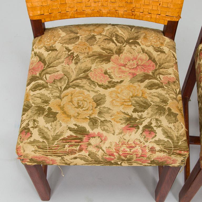 Carl Gustaf Hiort af Ornäs, a mid-20th-century 'Näyttely Senior' dining table and 12 chairs for HMN Huonekalu Nupponen.