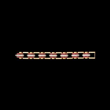 A ruby and diamond bracelet, Strömdahl, Stockholm 1948.