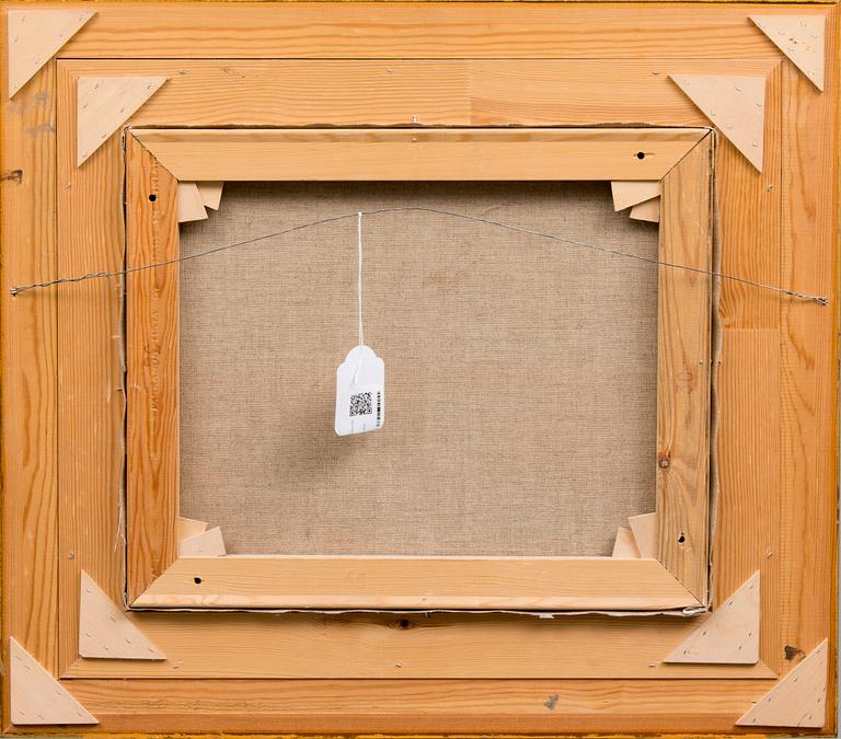 JUHANI HONKANEN, olja på duk, signerad.