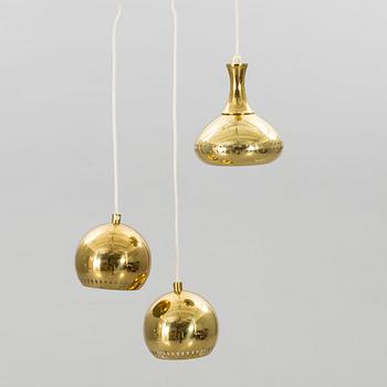 2+1 WINDOW BRASS LAMPS.