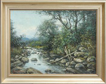 SEVERIN NILSON, olja på duk, sign.