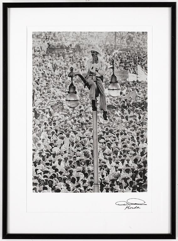 ALBERTO KORDA (KUBA), Sign, Silvergelatinfotografi, bildyta 42 x 29,8 cm.