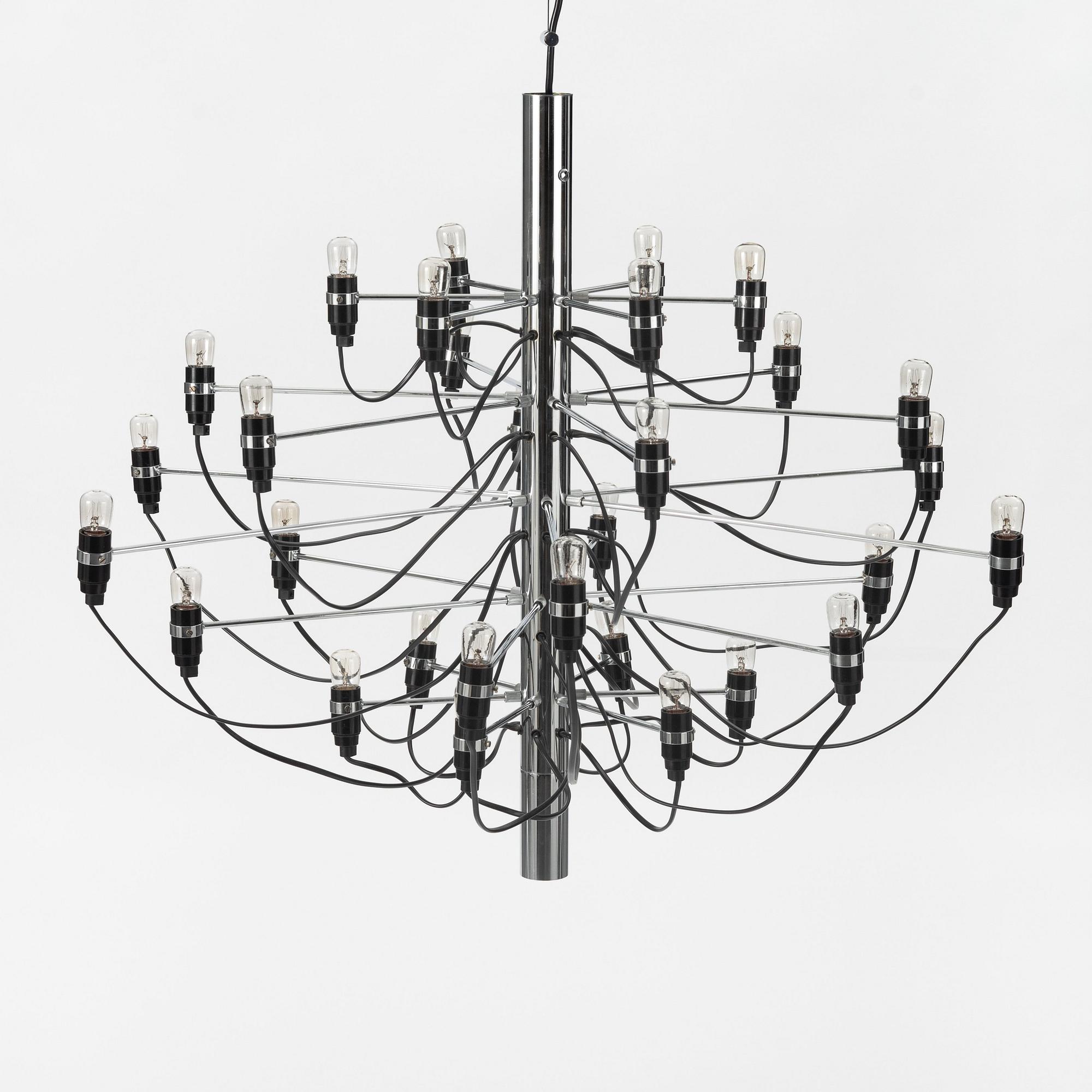 Gino Sarfatti, a ceiling lamp, model 2097/30, Flos, Italy.