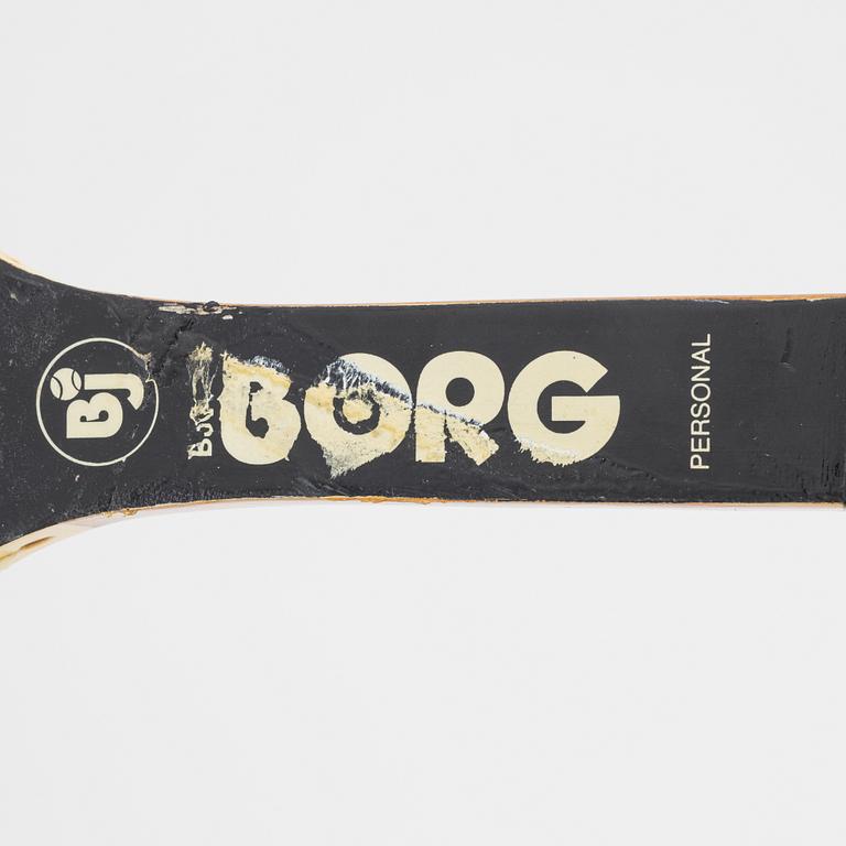 Björn Borg, tennisracket, Bancroft.