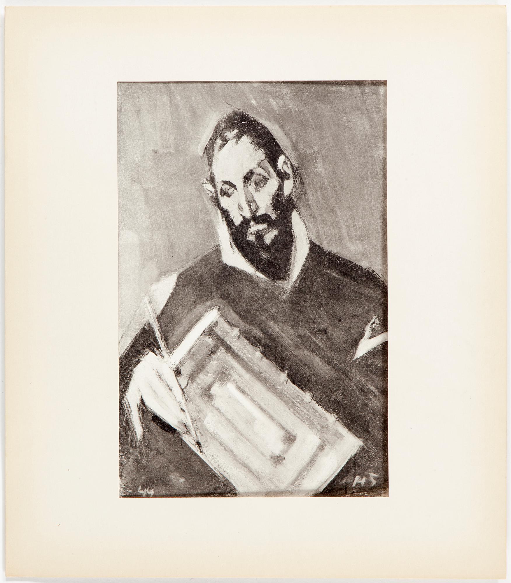 HELENE SCHJERFBECK, mapp med 48 reproduktioner, Gotthard Johansson, numrerad 89/500, Nordisk Rotogravyr Stockholm 1945.