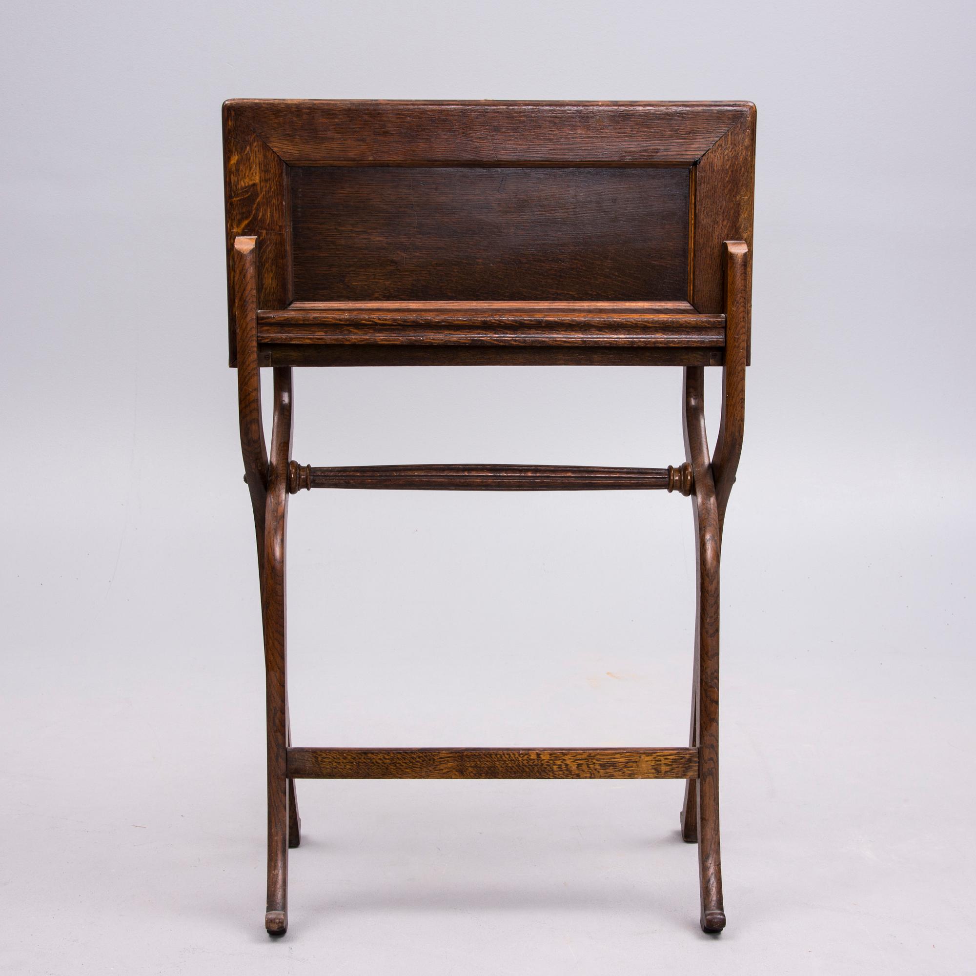 BORD, sk "Campaign Desk" edvardiansk tid, England 1900-talets början.
