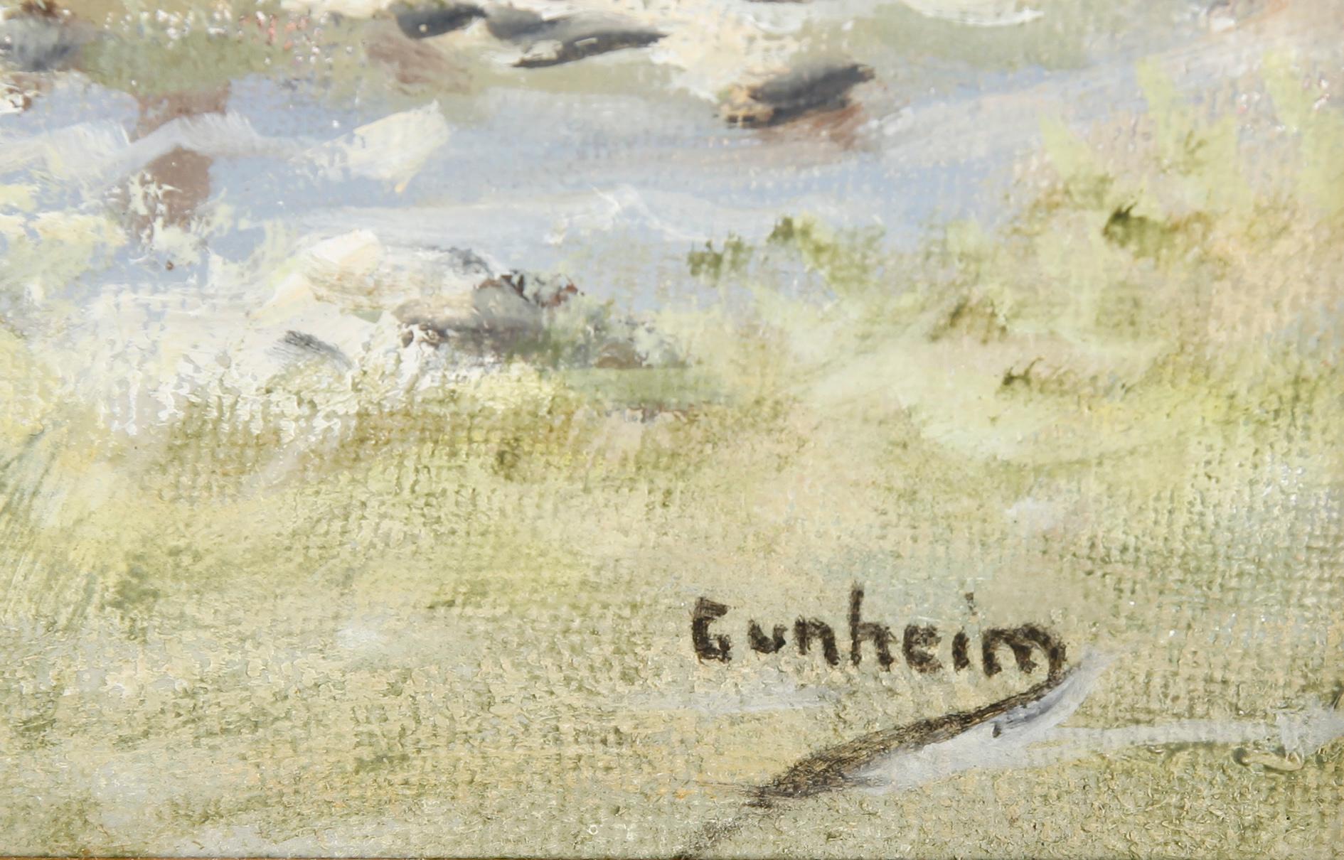 GUNHEIM TORSTENSEN, olja på duk, sign.