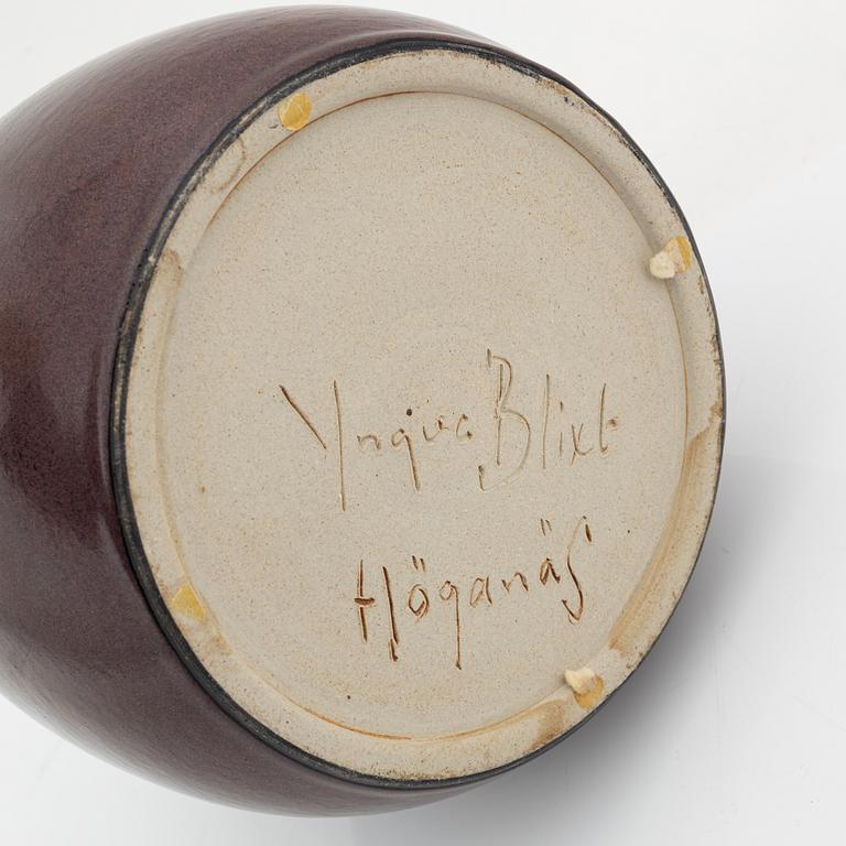 Yngve Blixt, a stoneware vase, Höganäs.