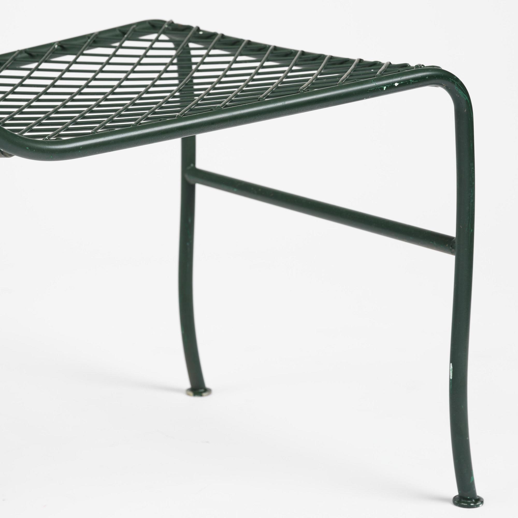 Josef Frank, trädgårdsstolar, nio stycken, modell 591, Firma Svenskt Tenn.