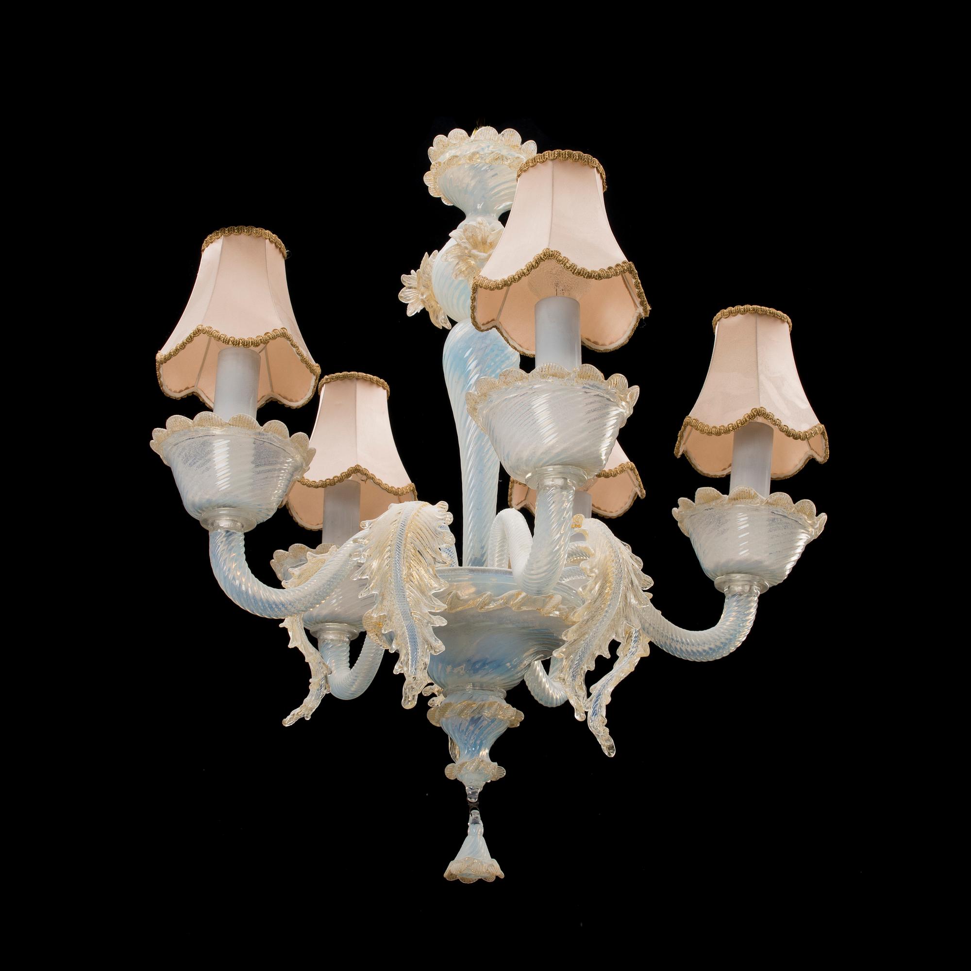 TAKKRONA, Murano. Höjd 65 cm.