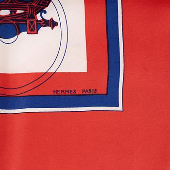 Hermès, scarves, 2 st, "Ex Libris".