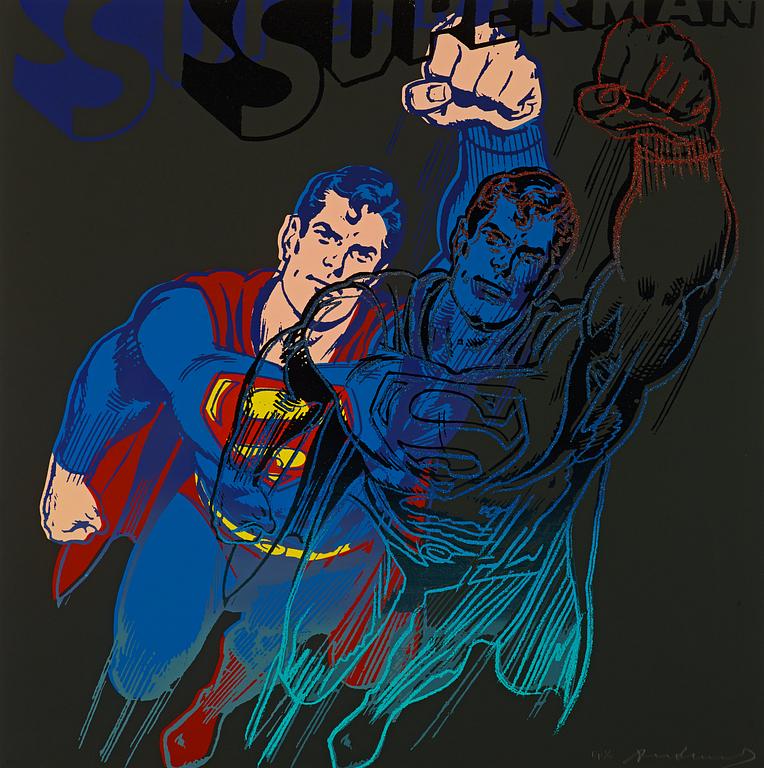 Andy Warhol, "Superman".