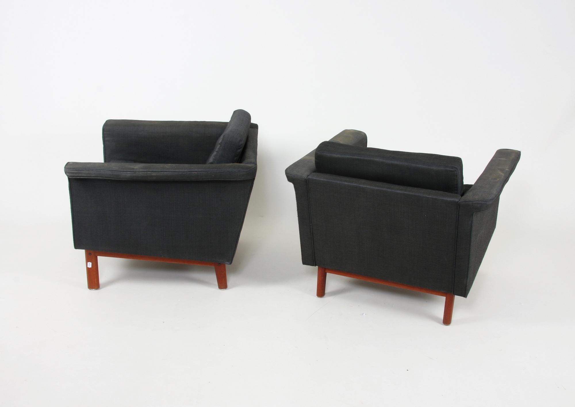 SOFFA och FÅTÖLJER, ett par, 1960-tal.