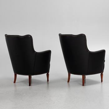 A pair of armchairs, second half of the 20th Century.
