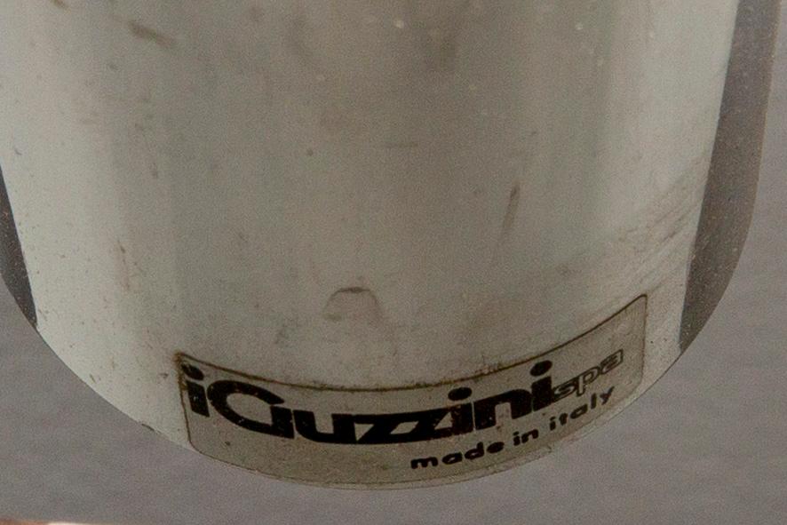 Wall lamps a pair of Guzzini Italy 1970s.
