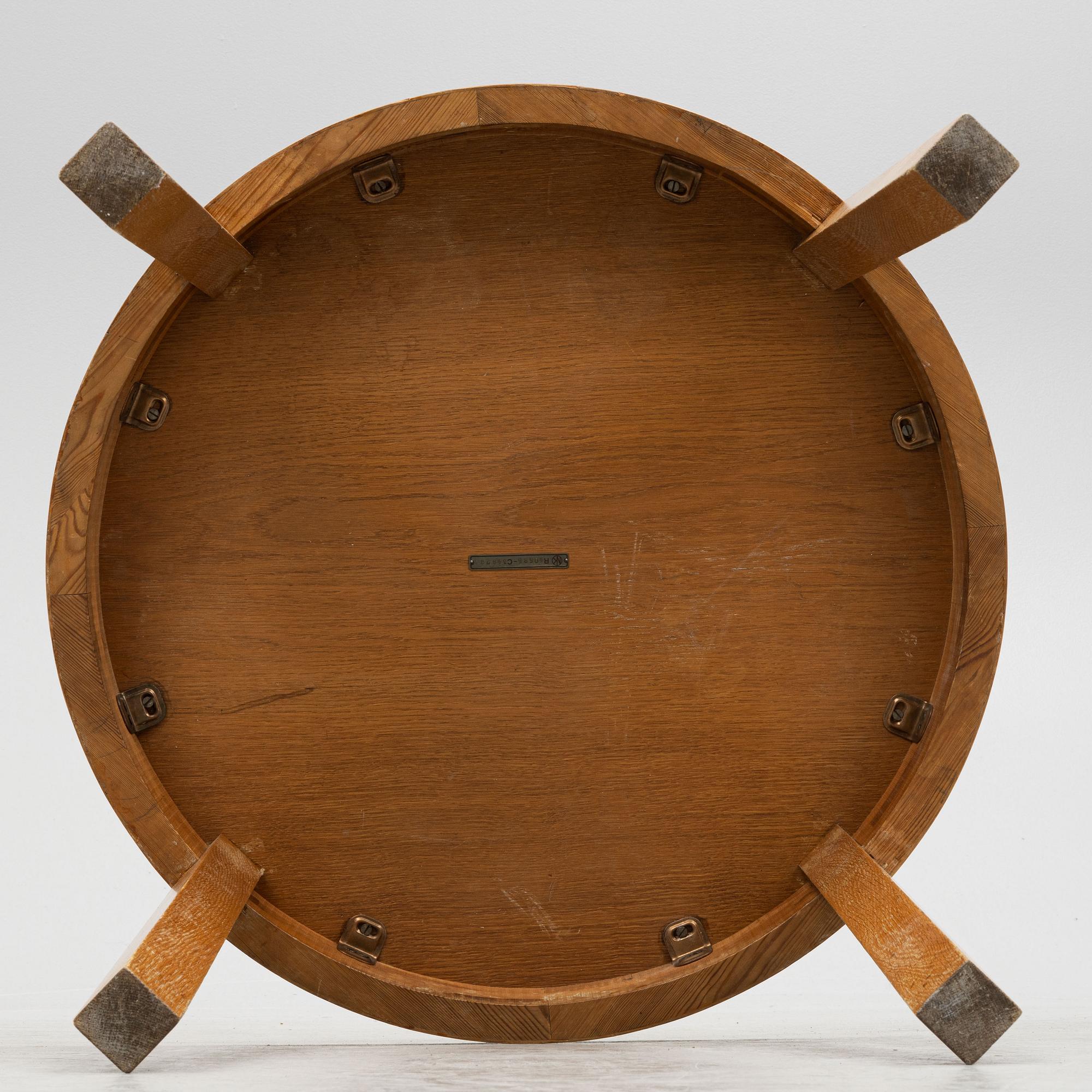 Axel Einar Hjorth, a "Dagmar" table, Nordiska Kompaniet, Sweden, 1930's.