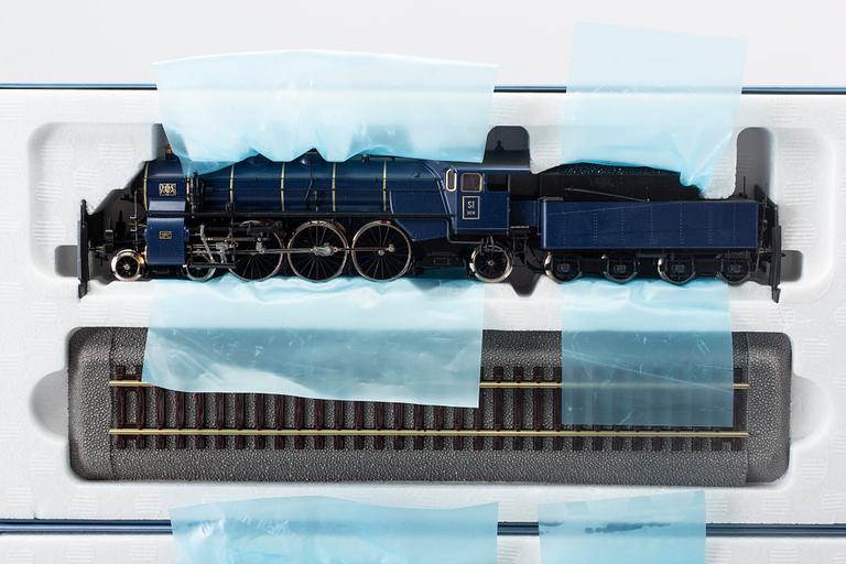 Two steam locomotives from Roco, model 69370 and 63371.