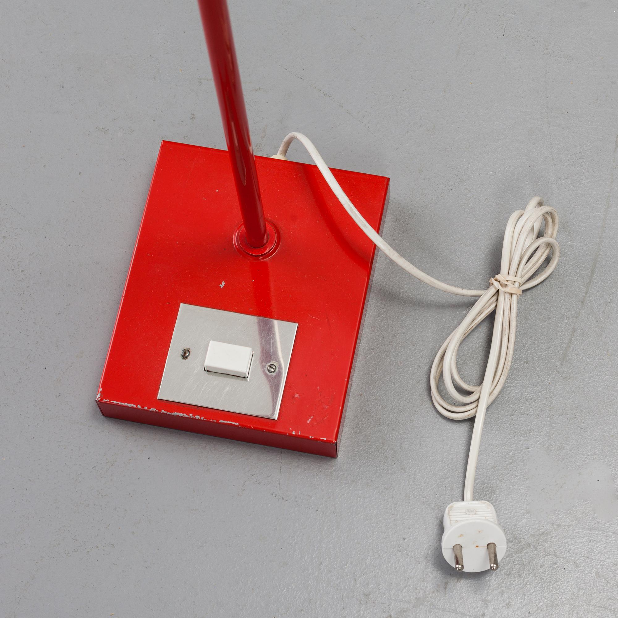 A 'Elidus kuben' floor lamp by Hans-Agne Jakobsson.
