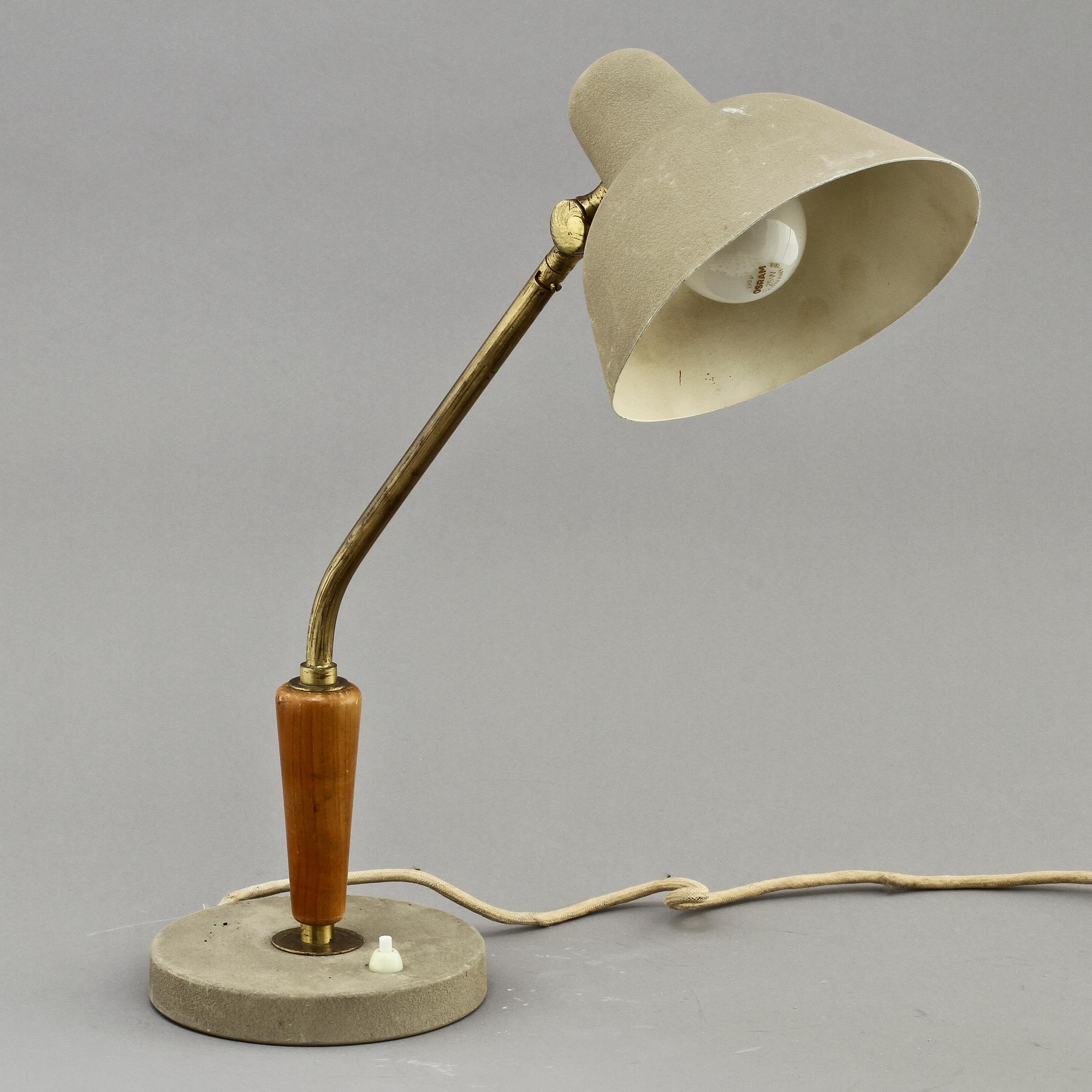 BORDSLAMPA, Nordiska Kompaniet, 1900-talets första hälft.