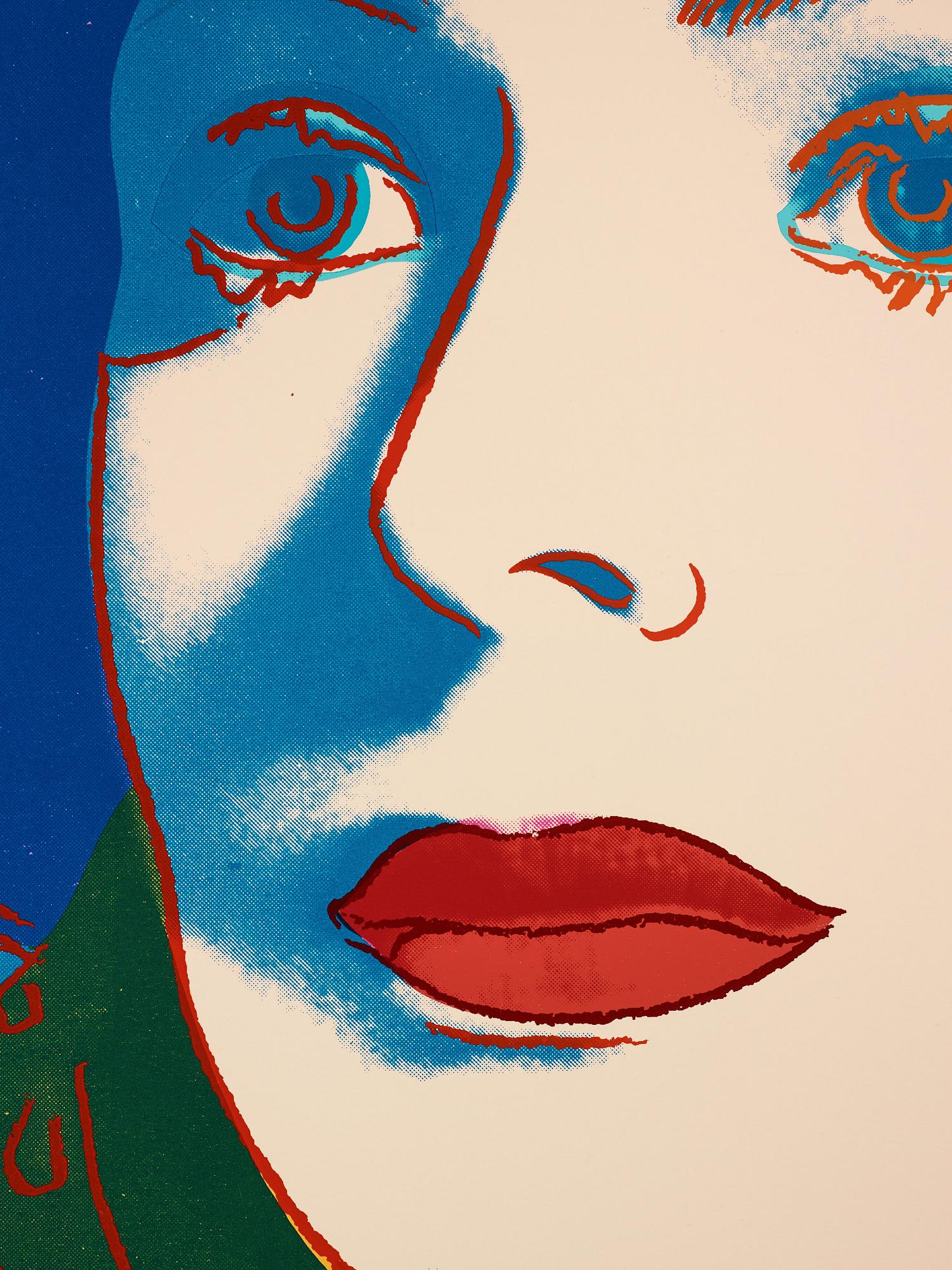 Andy Warhol, "With Hat", ur: "Three portraits of Ingrid Bergman".