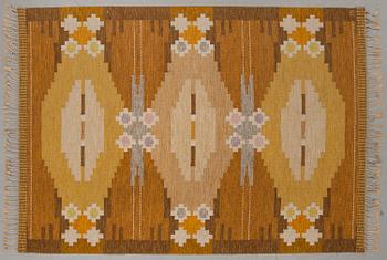 MATTA, rölakan, "Örbyhus", monogramsignerad IS (Ingegerd Silow). Ca 281 x 199 cm.