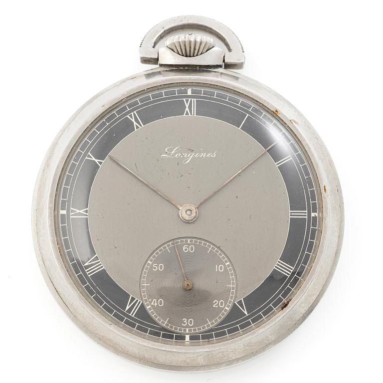 Longines, pocket watch, 46 mm.