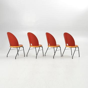 Chairs, 4 chairs, Oblado/Jazz, Blå Station, Åhus, late 20th century.