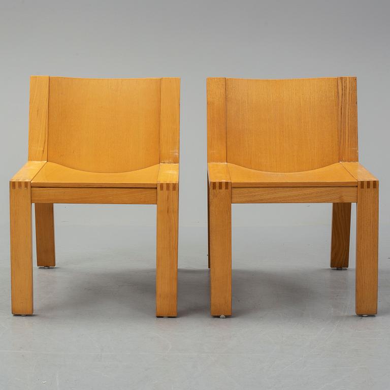 Stolar, 6 st, 1900-talets andra hälft.