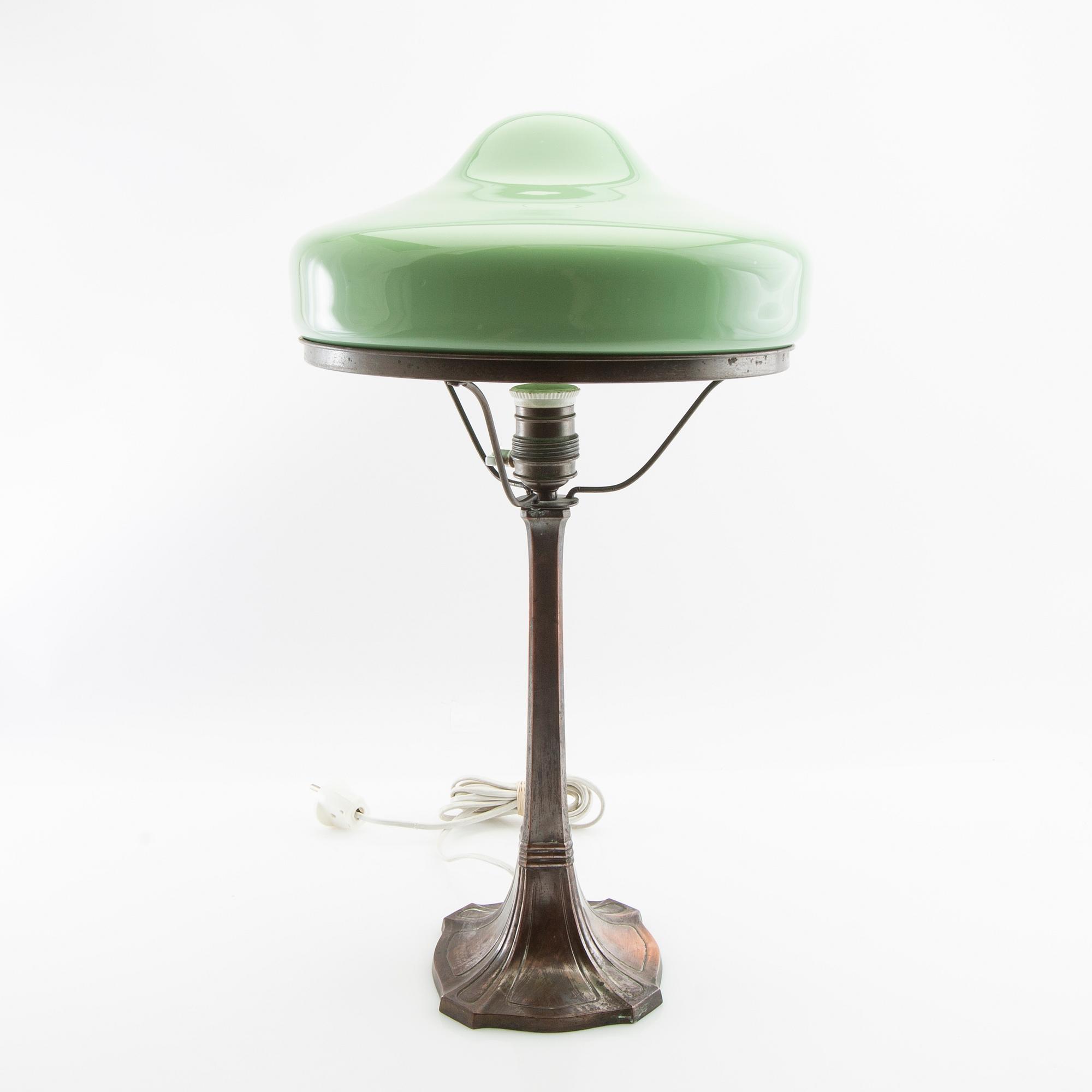 Table lamp Art Nouveau early 20th century.