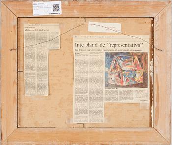 EVE ERIKSSON, olja på pannå, signerad EVE  och daterad -56.