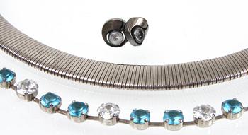 PARTI SMYCKEN, 3 delar, silver, 1900-talets andra hälft.