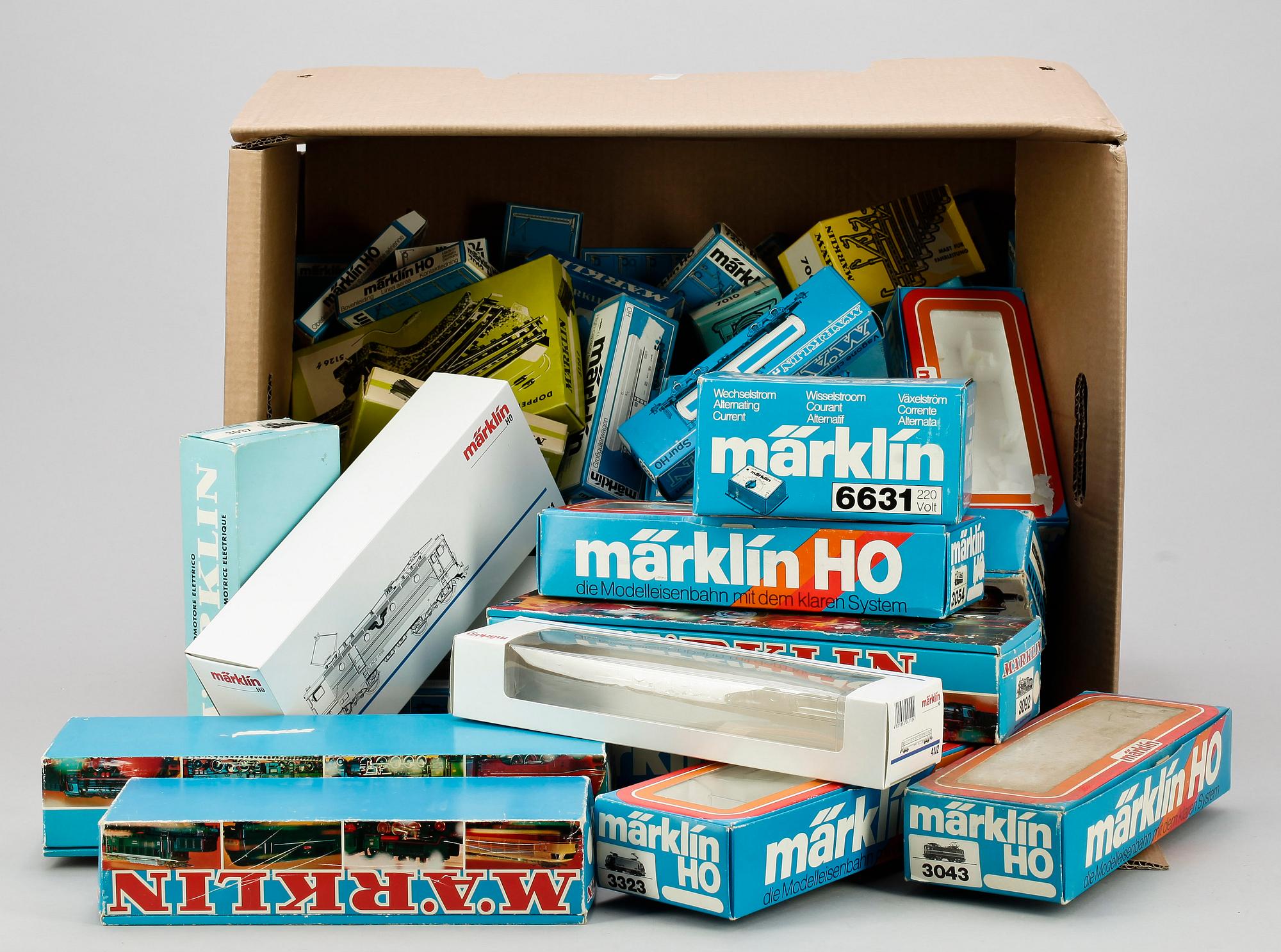 PARTI KARTONGER, Märklin.