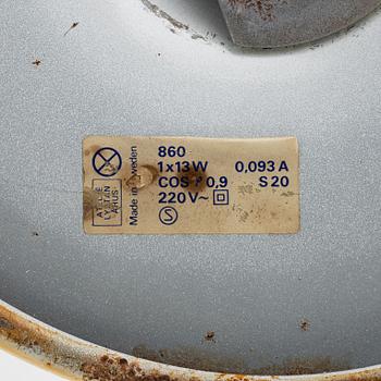 Anders Pehrson, two similar 'Tube' table lamps, Ateljé Lykten, 1970's.