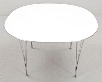 BORD, "elips" design Piet Hein & Bruno Mathsson, för Fritz Hansen, Danmark.