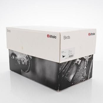 Oiva Toikka, A glass bird, 'Rusee grebe', signed O. Toikka Nuutajärvi.