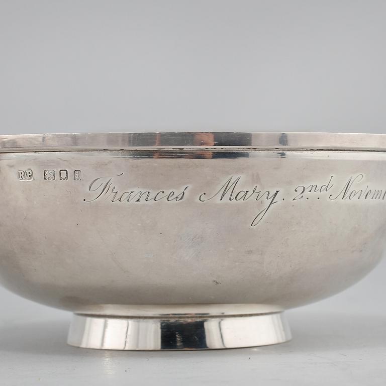 PARTI SILVER, 11 delar, mestadels England, 1800/1900-tal, vikt 475 g.