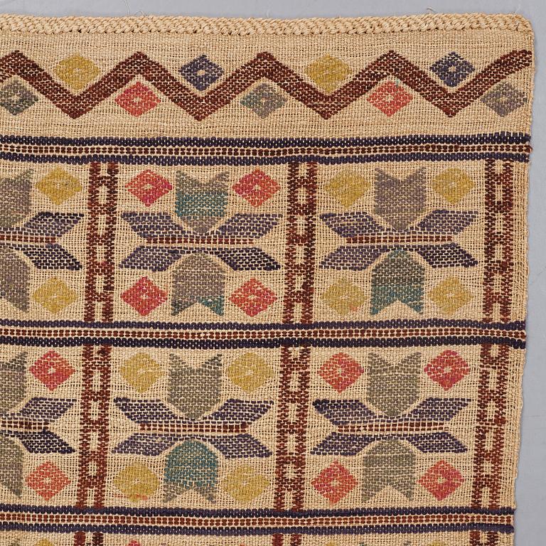 Märta Måås-Fjetterström, MÄRTA MÅÅS-FJETTERSTRÖM, DRAPES, 1 pair, "Element", flat weave, ca 226,5 x 71 cm each.