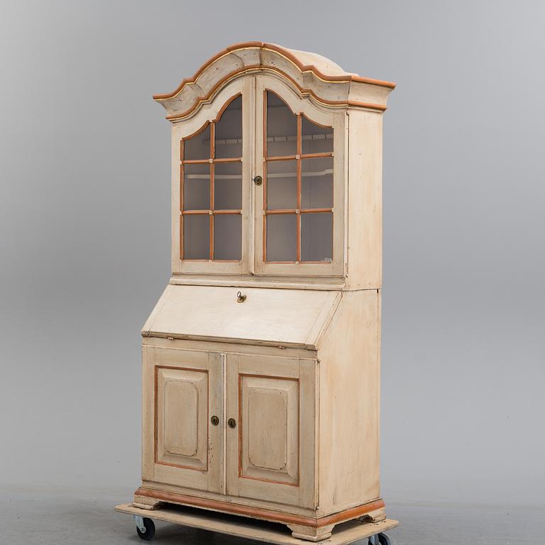 A 19th century rococo-style cabinet.