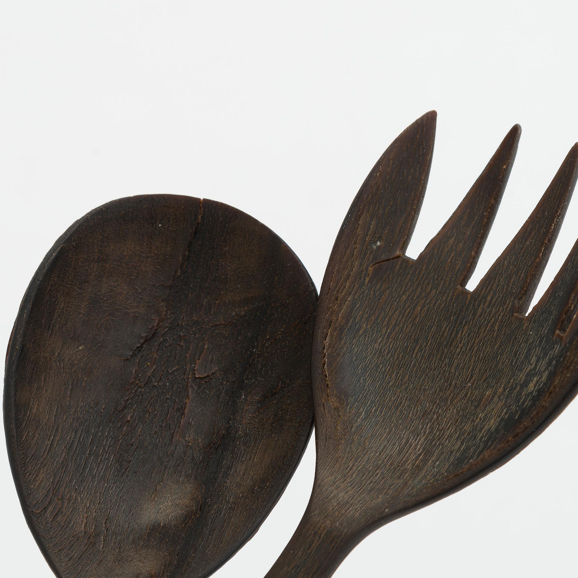 Georg Jensen, ottimet, hopea ja puu, Tanska 1927.