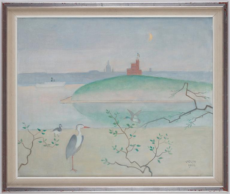 Einar Jolin, View over Kastellholmen, Stockholm.