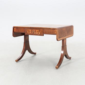 Drop-leaf table, Empire style, mid-19th century.