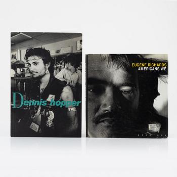 Dennis Hopper, Bruce Gilden & Eugene Richards, 3 photobooks.