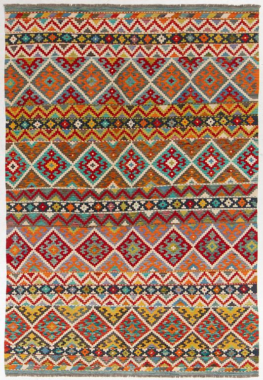 Rug, Kelim, approx. 261 x 182 cm.