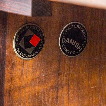 NIELS O. MØLLER, Sideboard, made in rosewood, made by J. L. Møller Models , Denmark, 1950/60s.