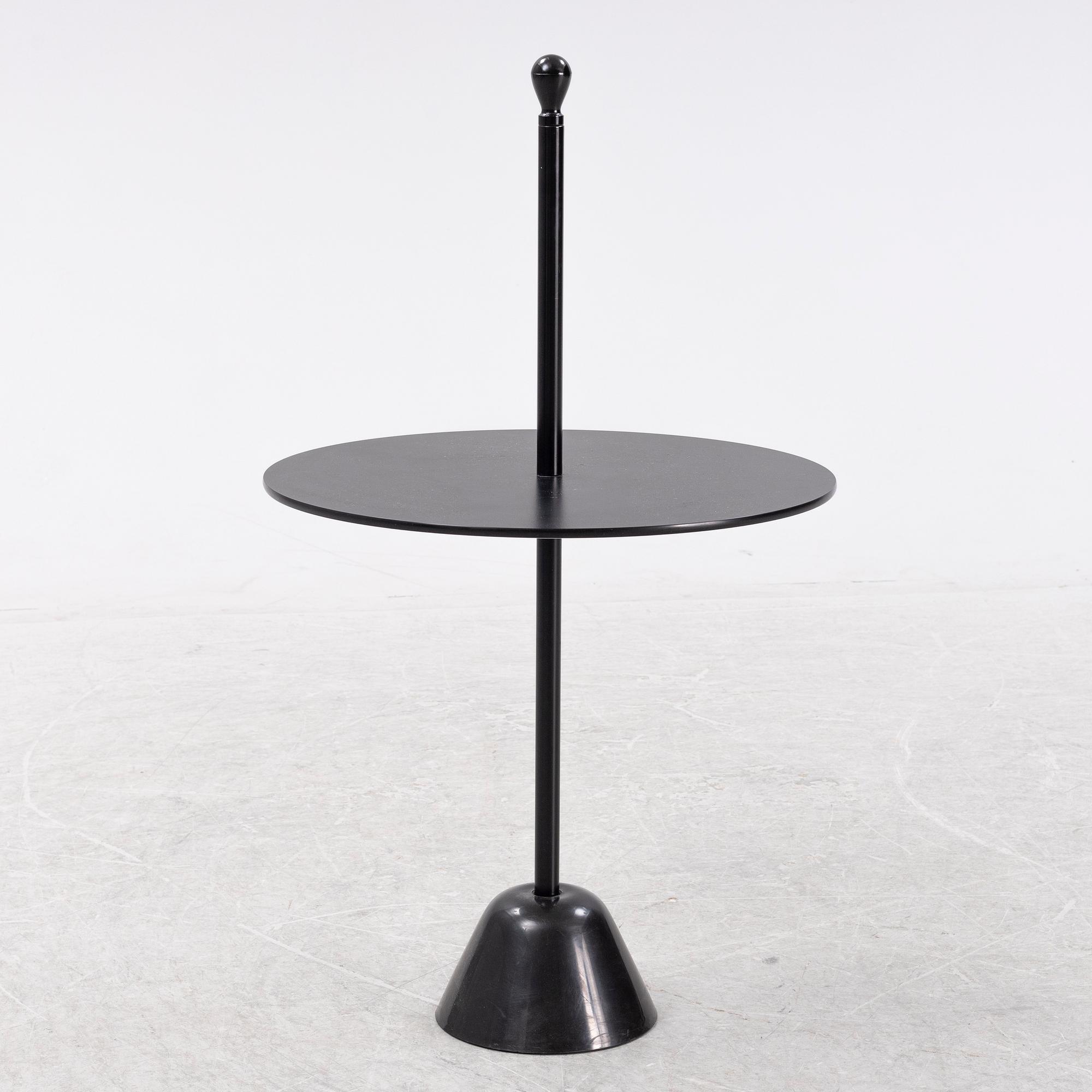 Achille Castiglioni, a 'Servomuto' side table, Zanotta, designed in 1974.