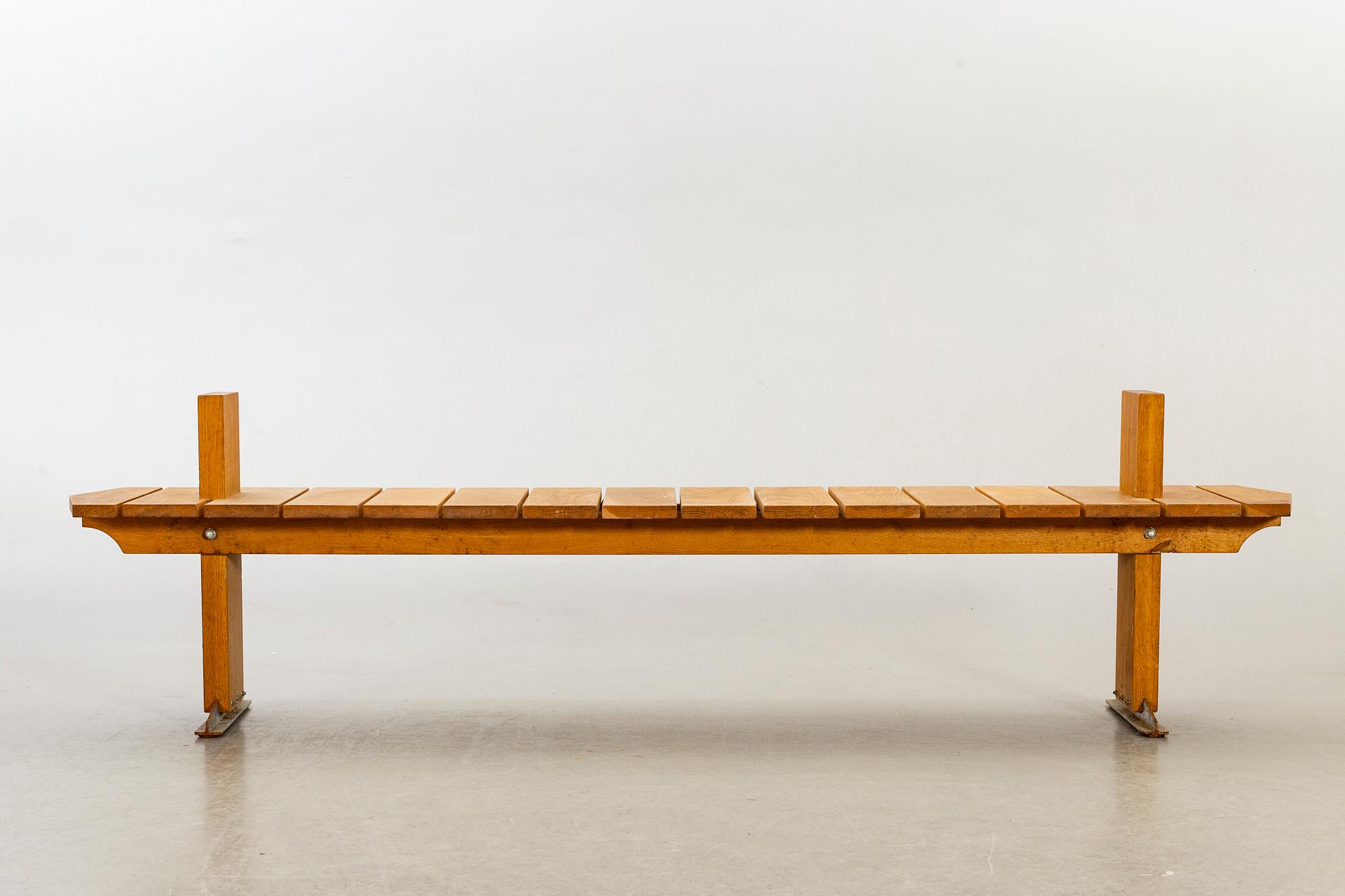 A BENCH "LILLA BRYGGAN" BY OLOF PIRA.