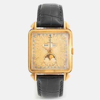 97. Omega, Cosmic Square, "Triple Date Moon Phase", ca 1951.