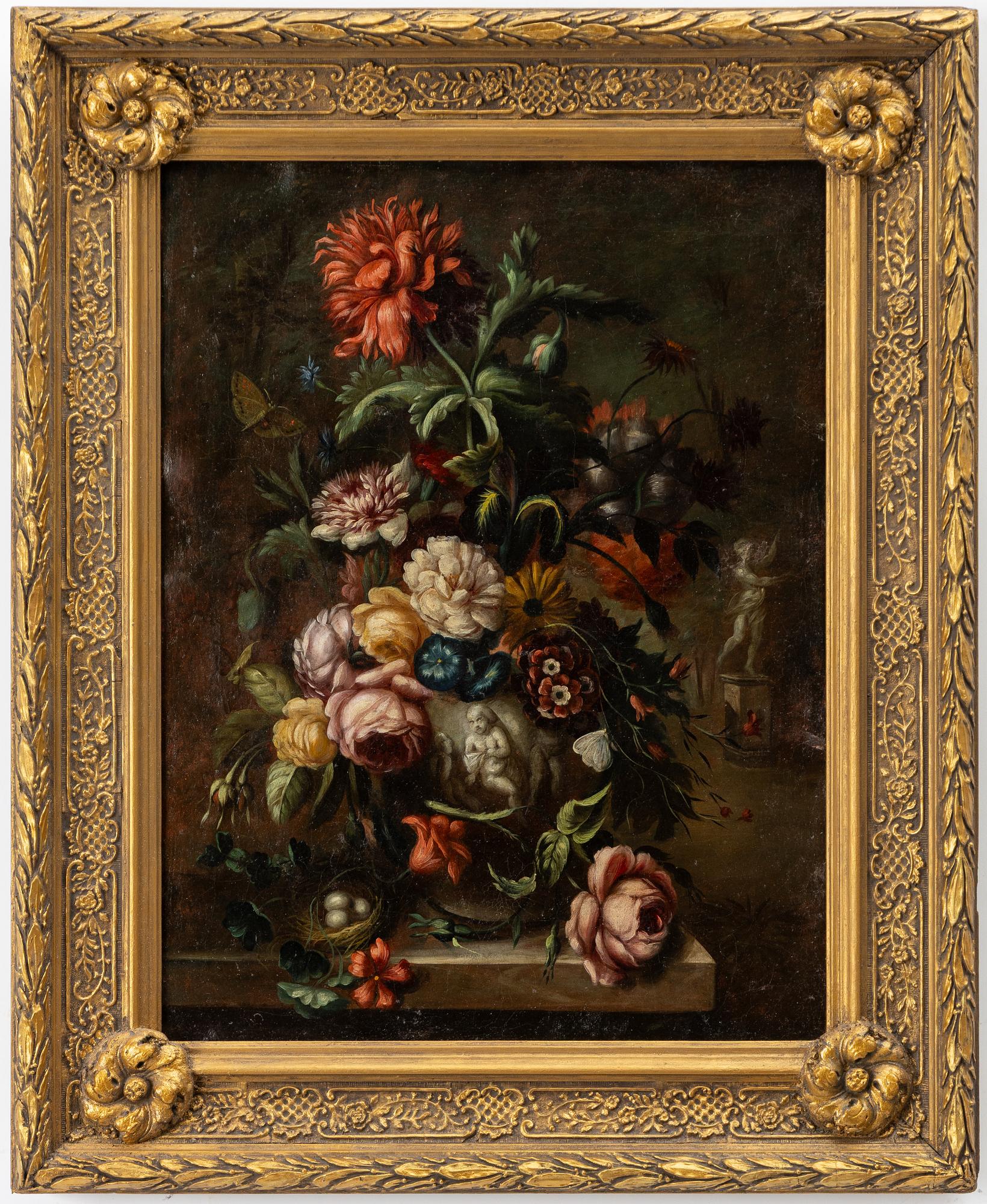 Jan van Huysum, after, Flower still life.